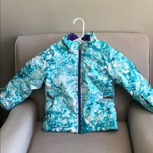 Girls size 5 Spyder ski jacket, EUC